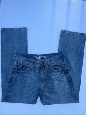 Wrangler Slim Boot Men’s Jeans - Denim Blue